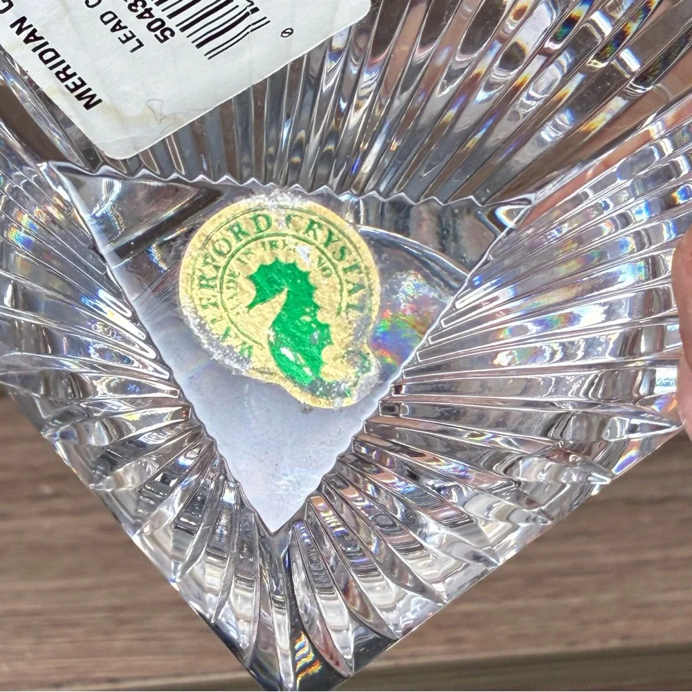 Waterford Crystal elegant square